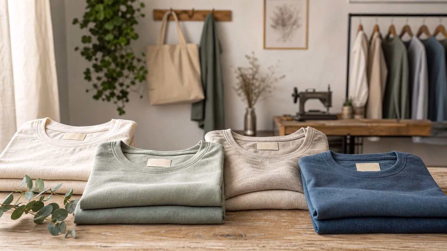 Différentes matières pour choisir un t-shirt écologique