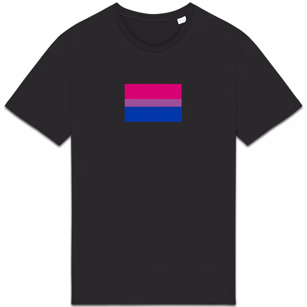 T-shirt aux couleurs du drapeau bisexuel