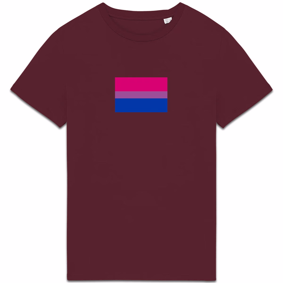 T-shirt aux couleurs du drapeau bisexuel