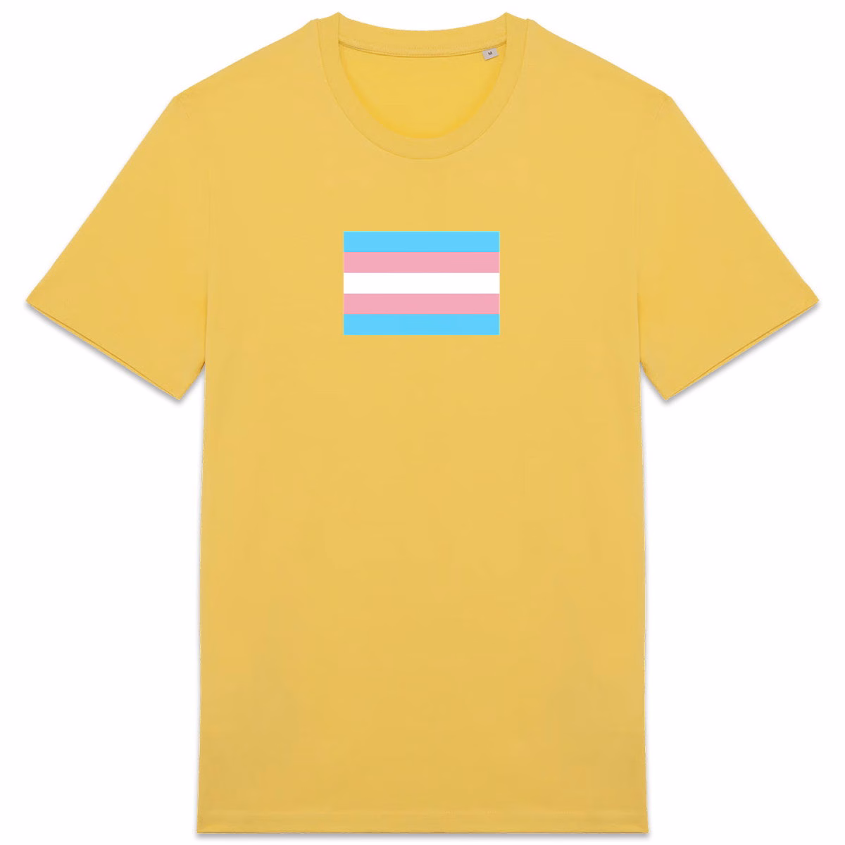 T-shirt aux couleurs du drapeau transgenre