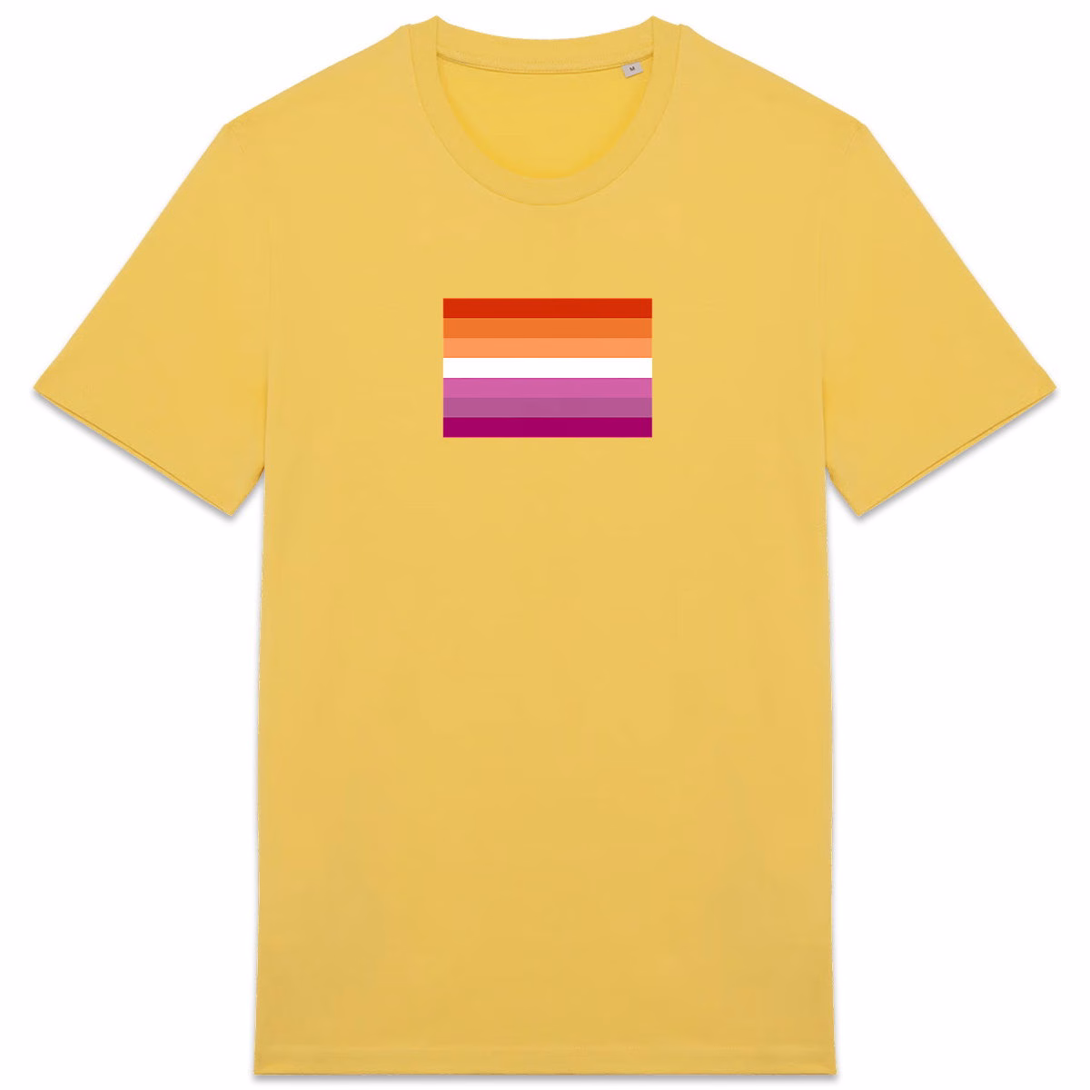 T-shirt aux couleurs du drapeau lesbien