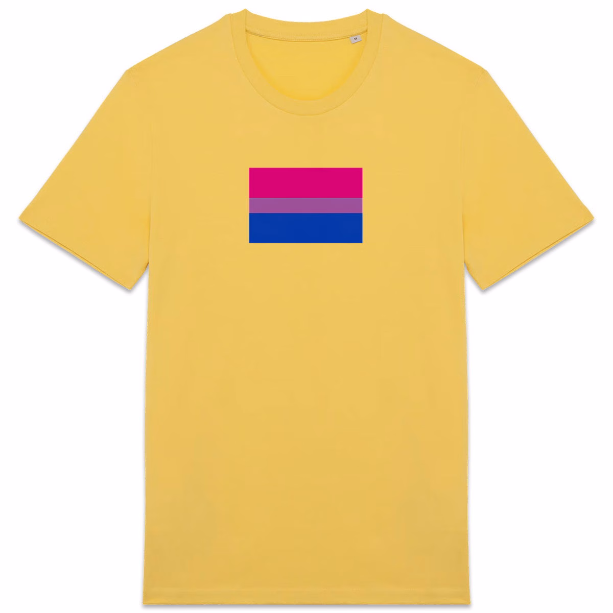 T-shirt aux couleurs du drapeau bisexuel