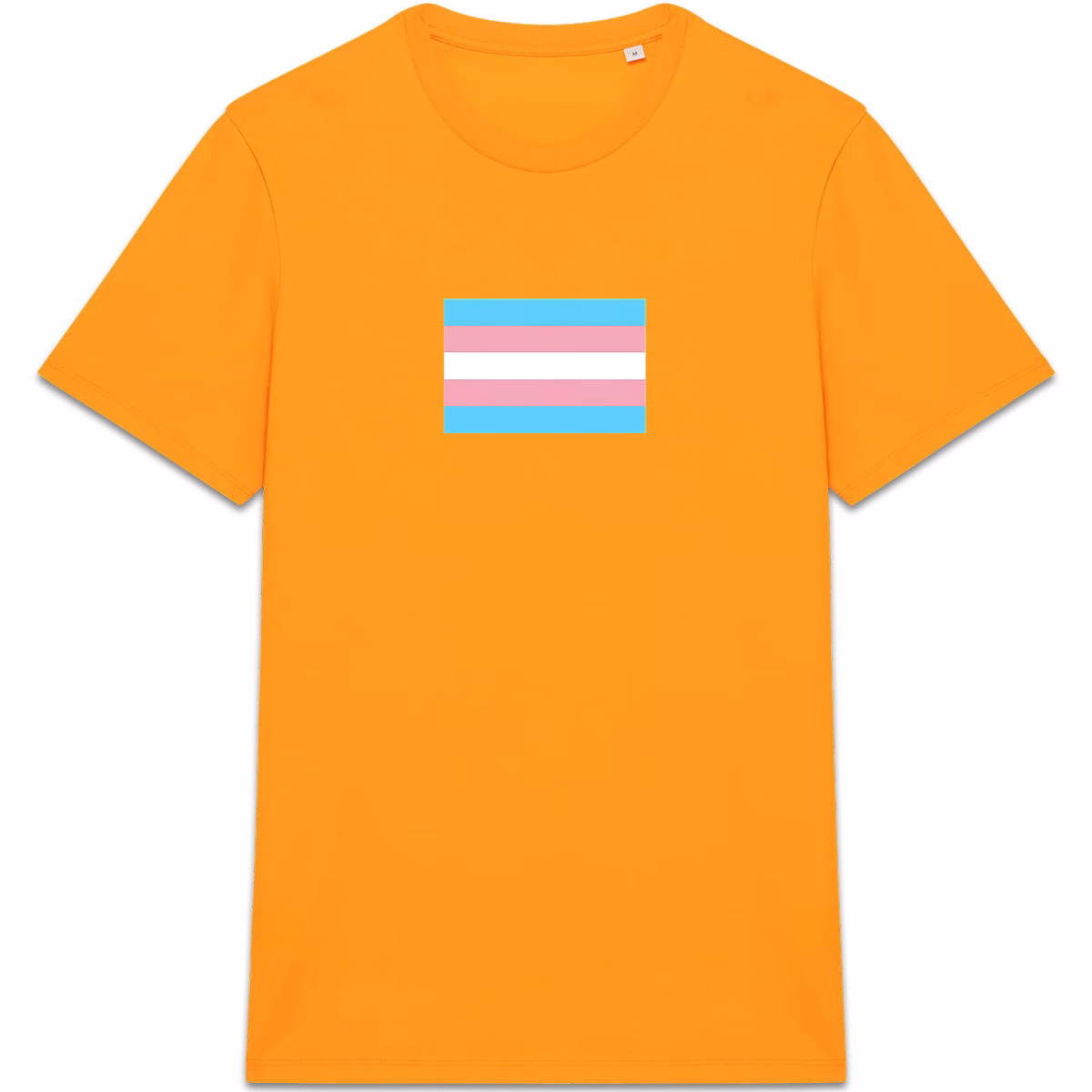 T-shirt aux couleurs du drapeau transgenre