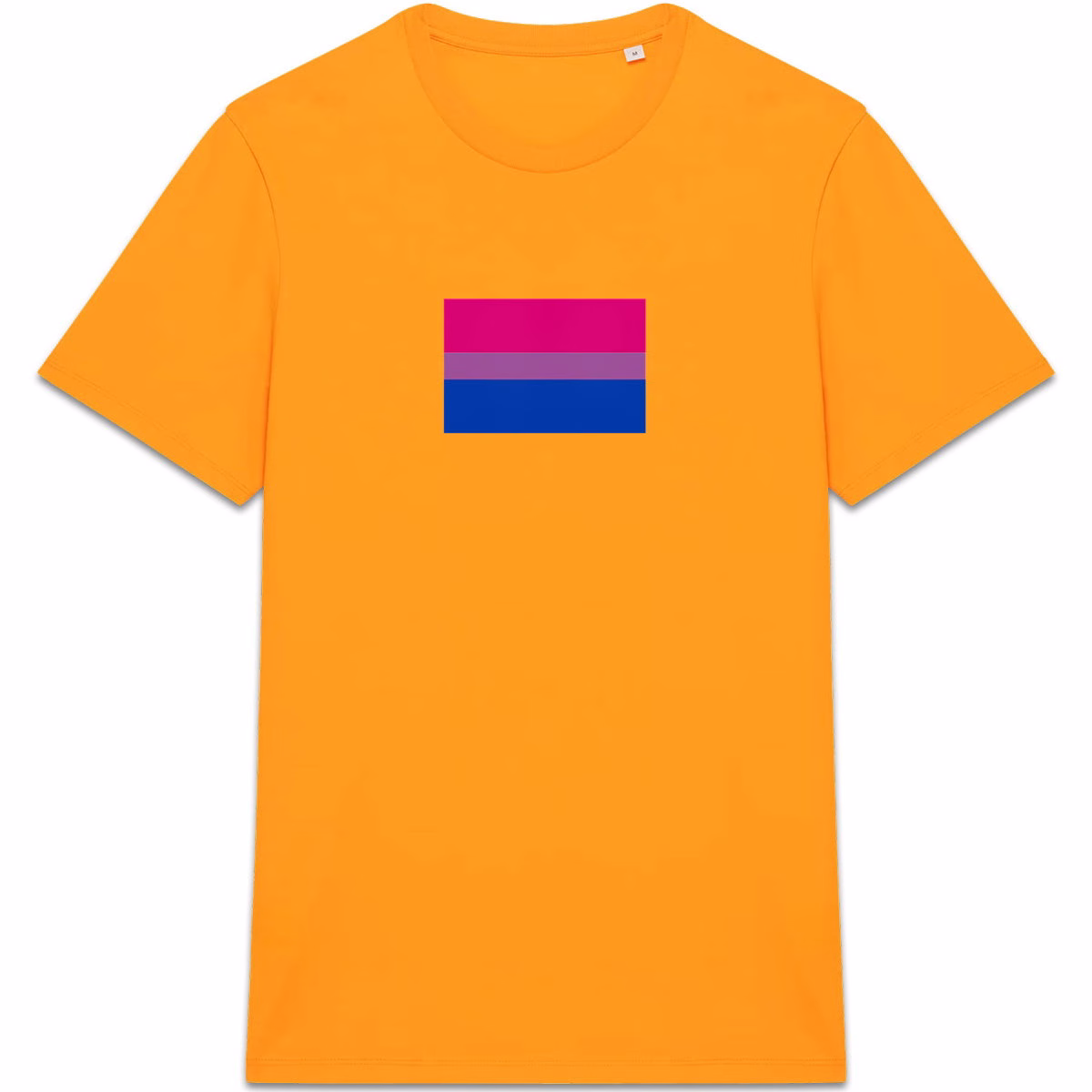 T-shirt aux couleurs du drapeau bisexuel