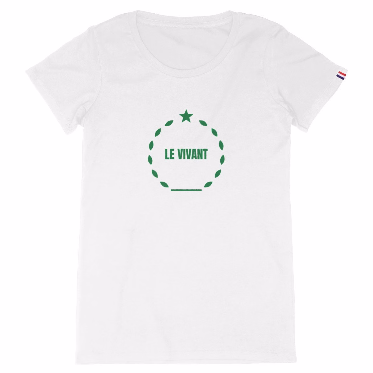 T-shirt Made in France femme coton bio Le vivant