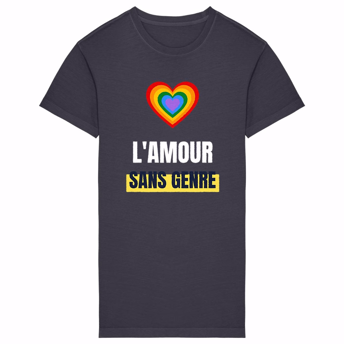 Robe LGBT coton bio L'amour sans genre