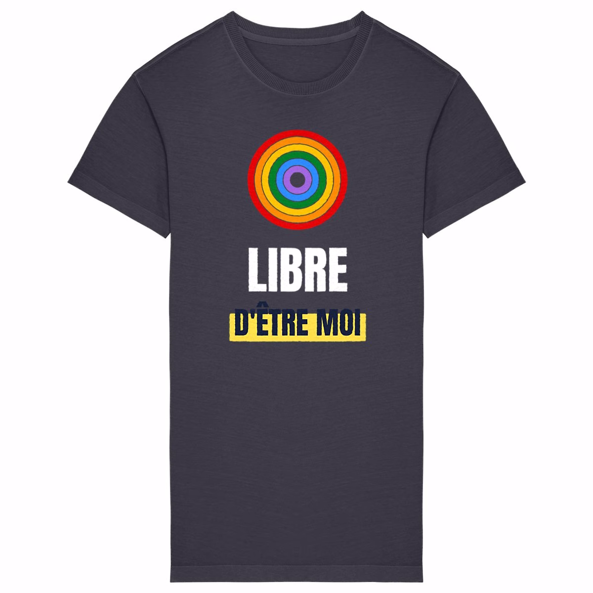 Robe LGBT coton bio Libre d'être moi