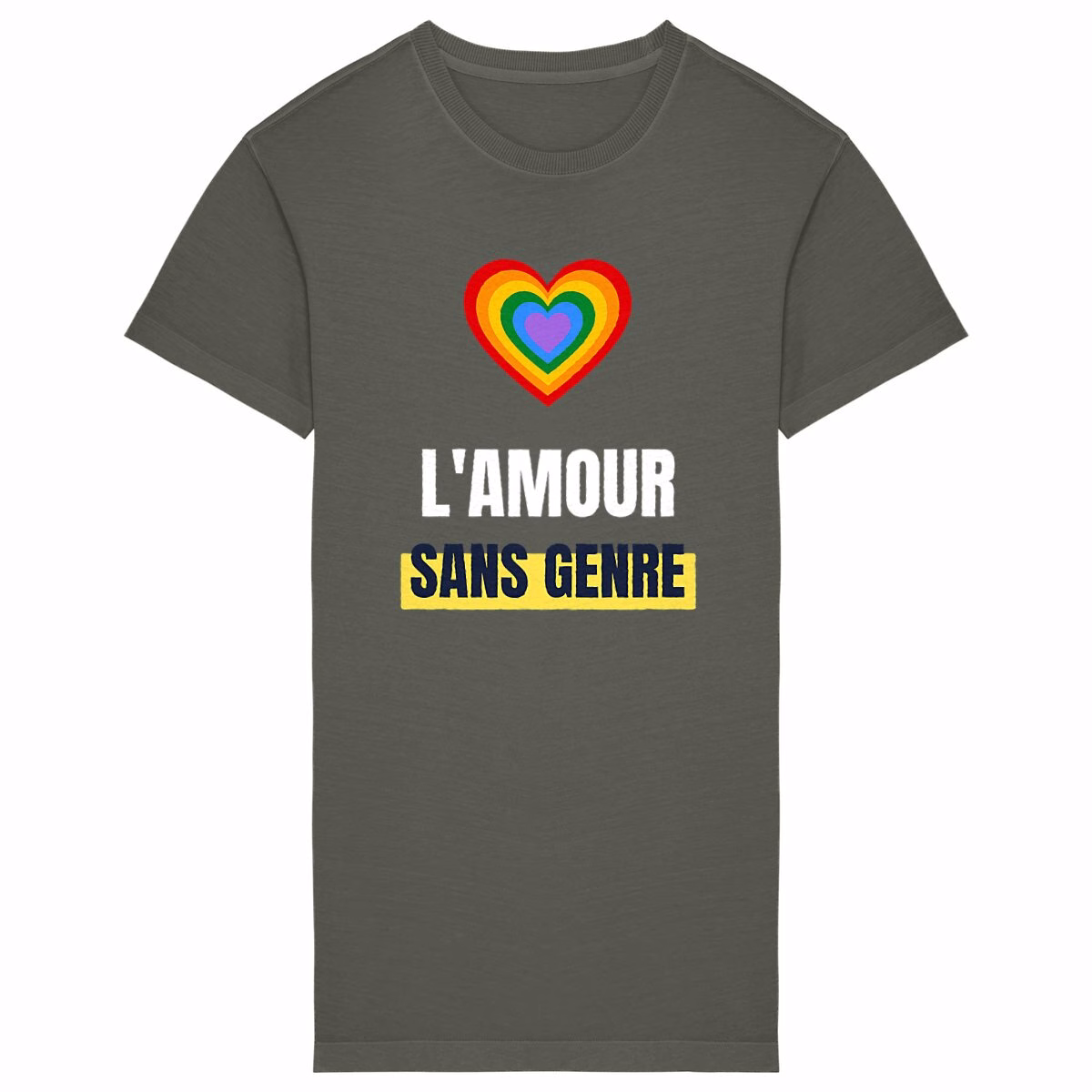 Robe LGBT coton bio L'amour sans genre