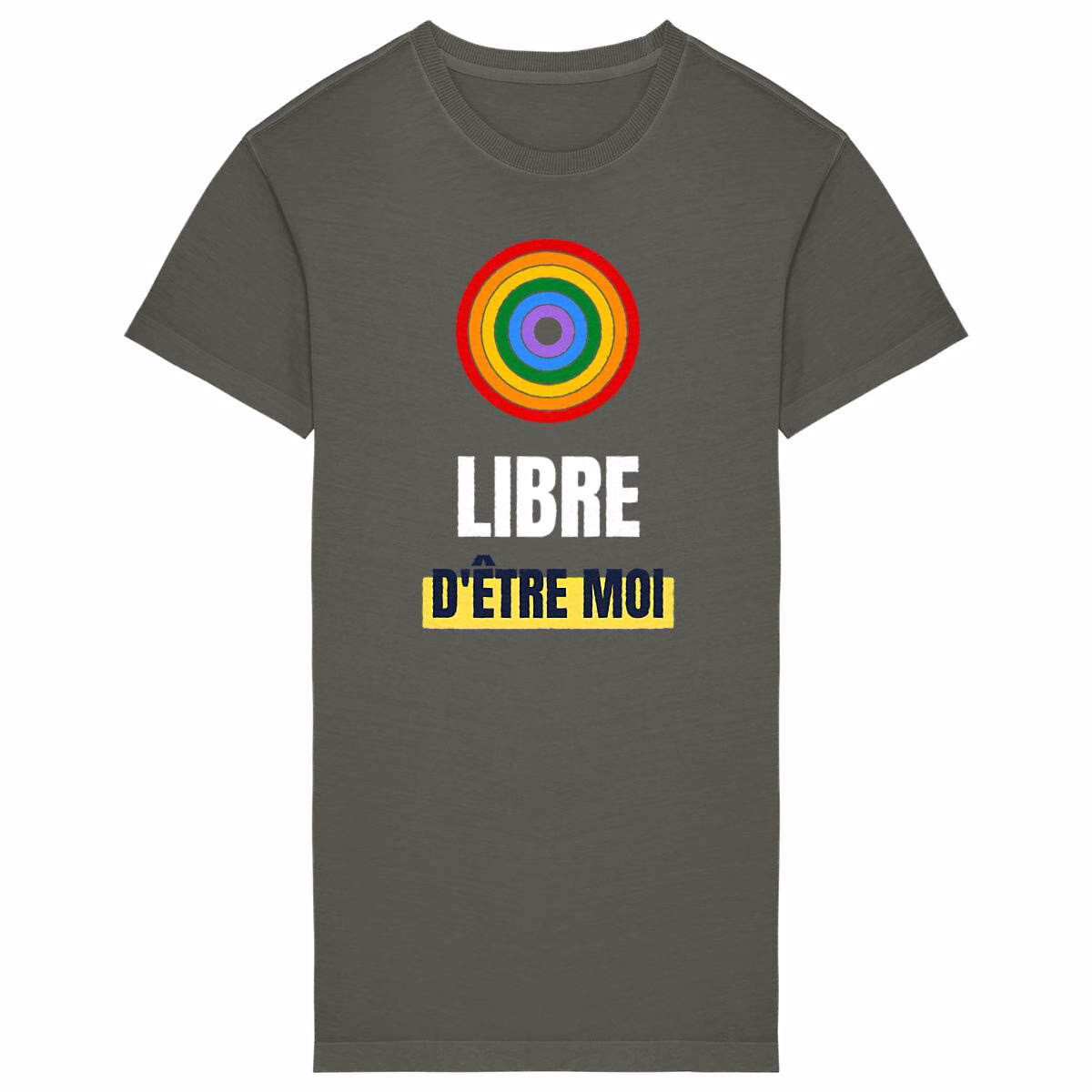 Robe LGBT coton bio Libre d'être moi
