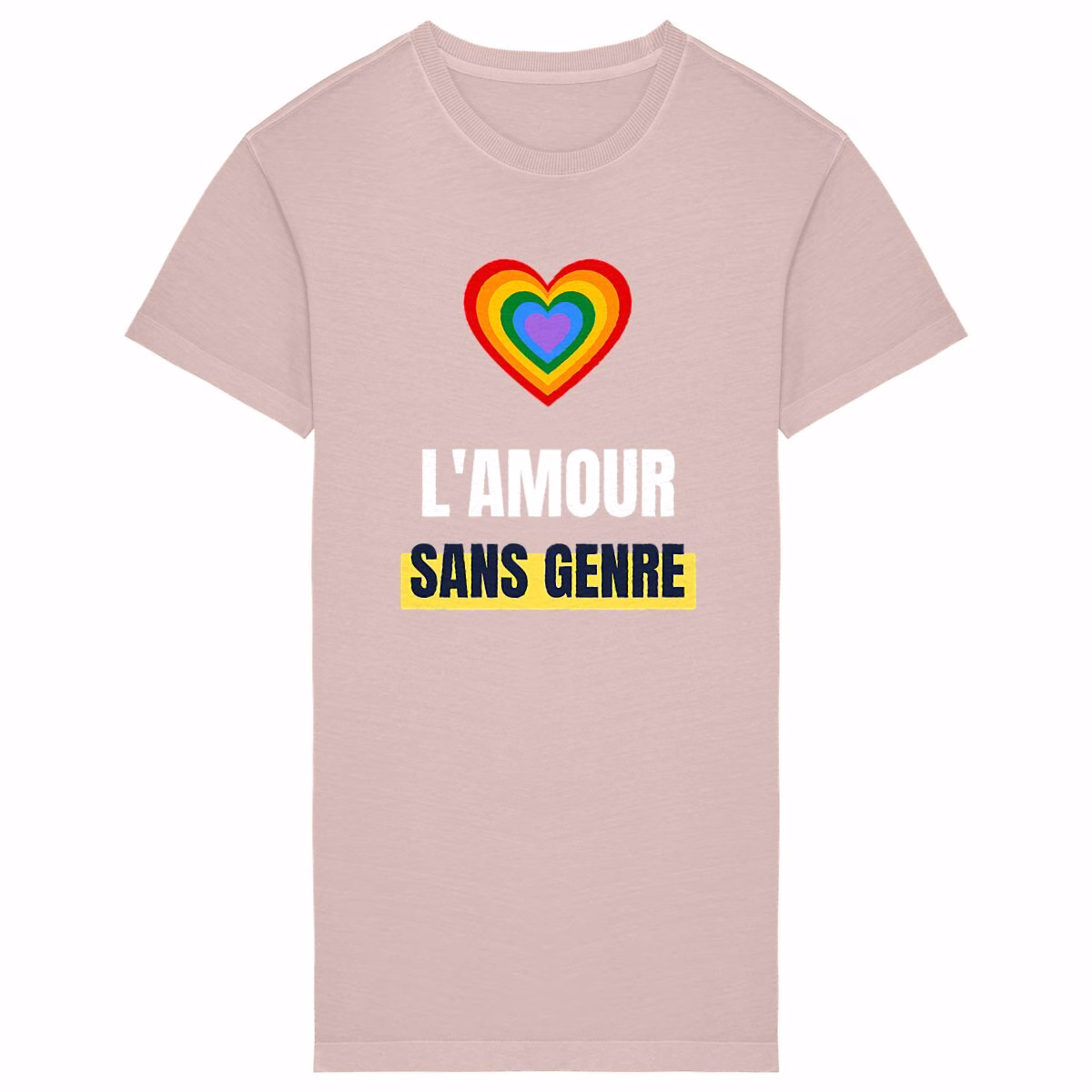 Robe LGBT coton bio L'amour sans genre