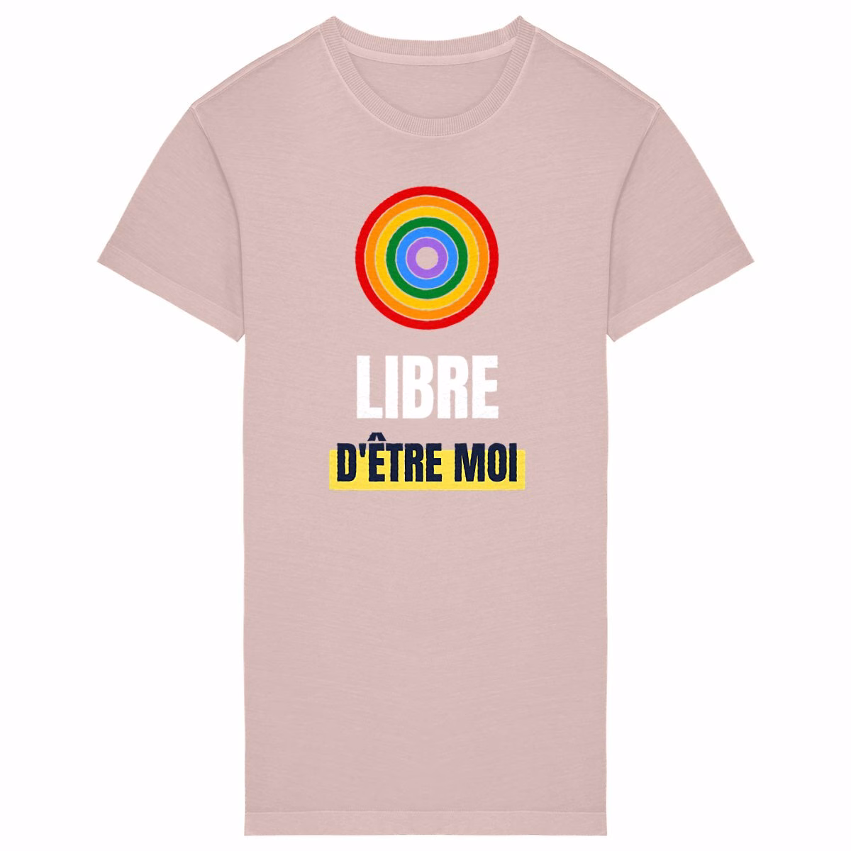 Robe LGBT coton bio Libre d'être moi
