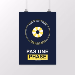 Affiche LGBT « Pas une phase »