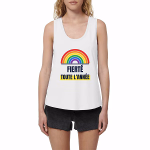 Débardeur LGBT coton bio Fierté toute l'année