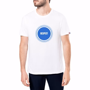 T-shirt Made in France homme coton bio Respect
