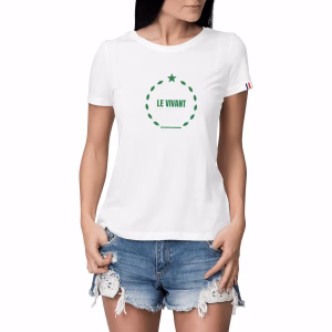 T-shirt Made in France femme coton bio Le vivant