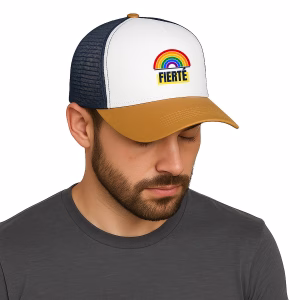Casquette LGBT trucker coton recyclé Fierté