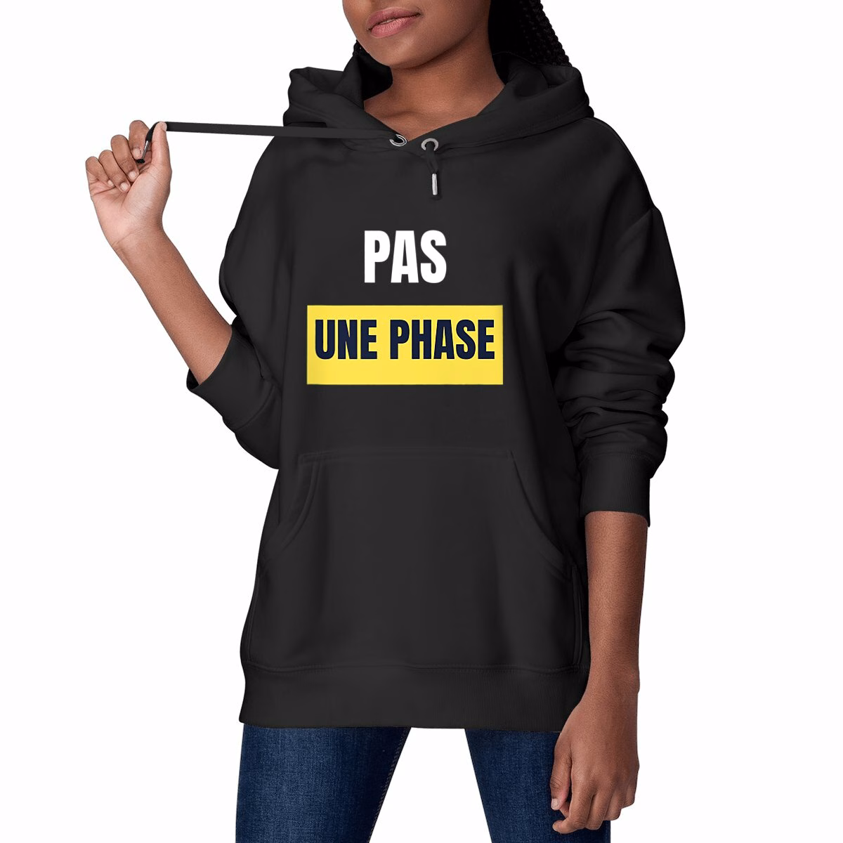 Sweat à capuche LGBT Pas une phase